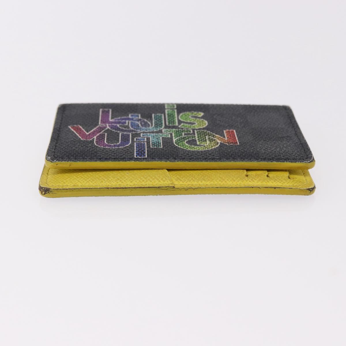 LOUIS VUITTON Damier Graphite Portefeuille Multripru Wallet N60302 Auth bs36118
