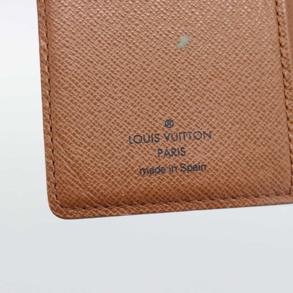 LOUIS VUITTON Monogram Agenda PM Day Planner Cover R20005 LV Auth bs36122