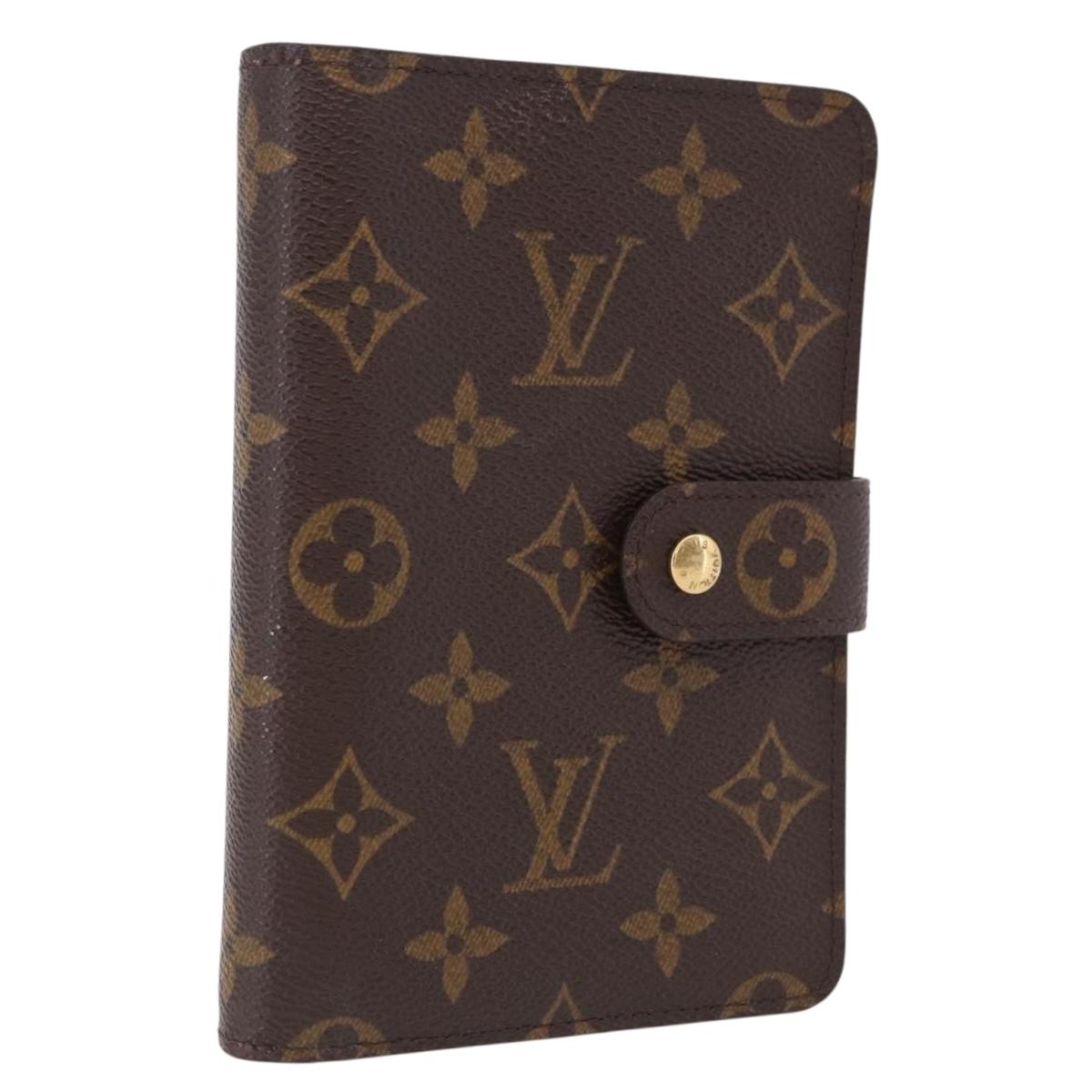 LOUIS VUITTON Monogram Porto Papie Zip Wallet M61207 LV Auth bs36123V