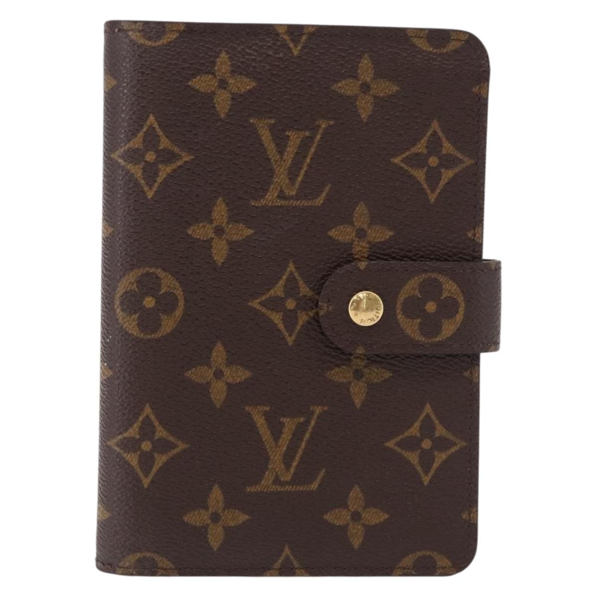 LOUIS VUITTON Monogram Porto Papie Zip Wallet M61207 LV Auth bs36123V