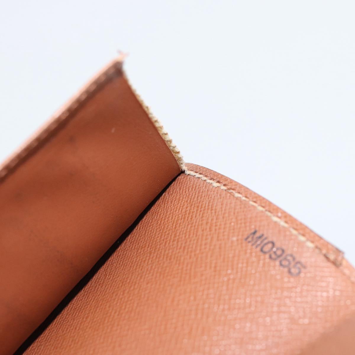 LOUIS VUITTON Monogram Porte Valeurs Cartes Credit Wallet M61823 LV Auth bs36124