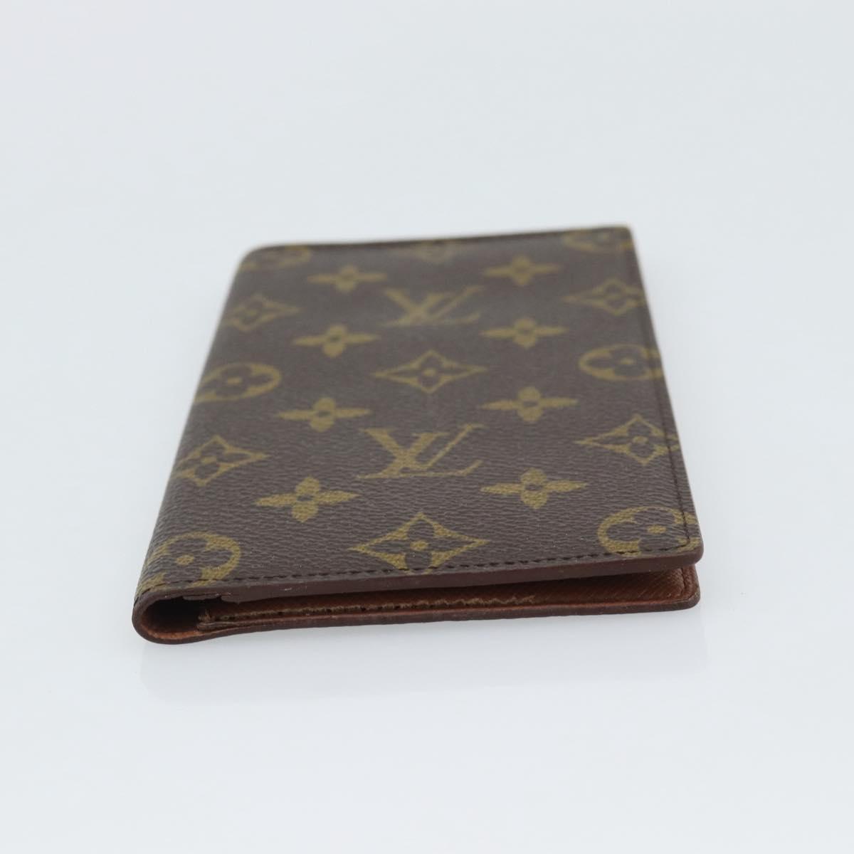 LOUIS VUITTON Monogram Porte Valeurs Cartes Credit Wallet M61823 LV Auth bs36124