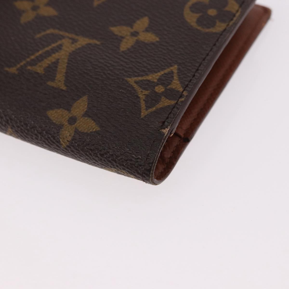 LOUIS VUITTON Monogram Continental Clutch Wallet T61217 LV Auth bs36126