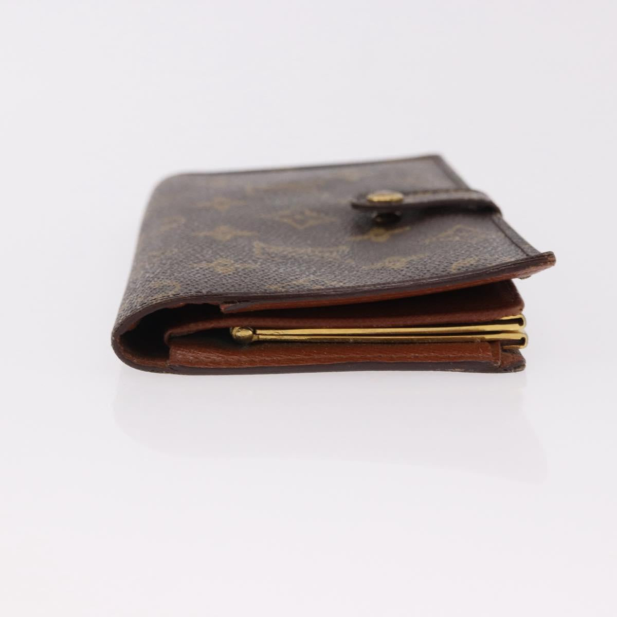 LOUIS VUITTON Monogram Continental Clutch Wallet T61217 LV Auth bs36126