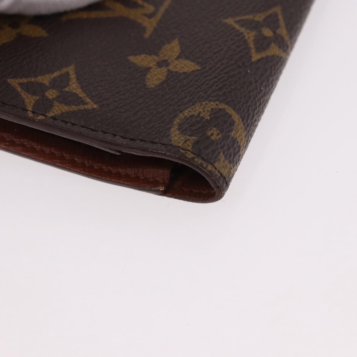LOUIS VUITTON Monogram Continental Clutch Wallet T61217 LV Auth bs36126