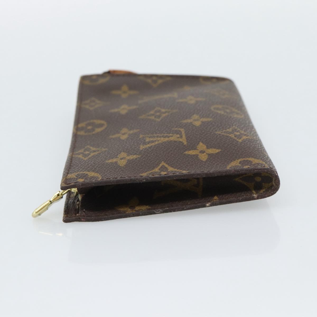 LOUIS VUITTON Monogram Bucket PM Accessory Pouch LV Auth bs36127