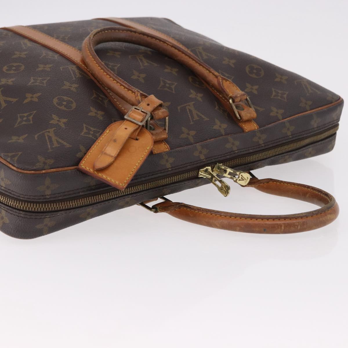 LOUIS VUITTON Monogram Porte Documents Voyage Business Bag M53361 Auth bs36129