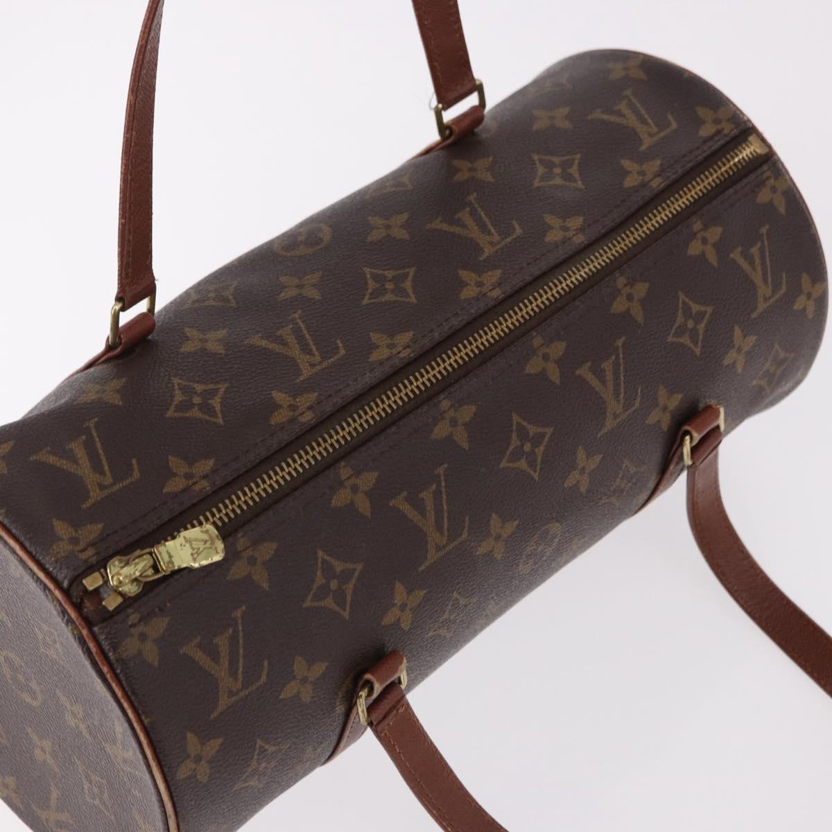 LOUIS VUITTON Monogram Papillon 30 Hand Bag M51365 LV Auth bs36130
