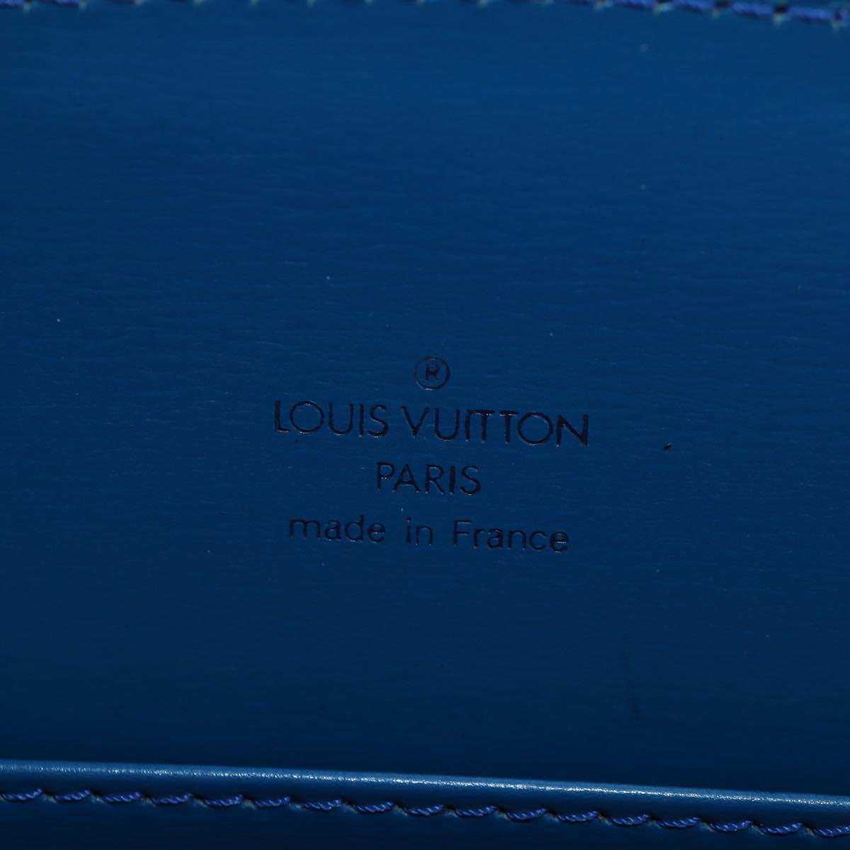 LOUIS VUITTON Epi Capuchin Shoulder Bag Blue M52345 LV Auth bs36136A