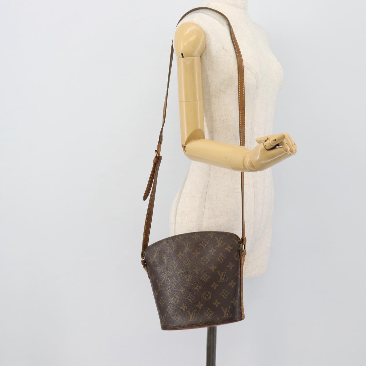 LOUIS VUITTON Monogram Drouot Shoulder Shoulder Bag M51290 LV Auth bs36138