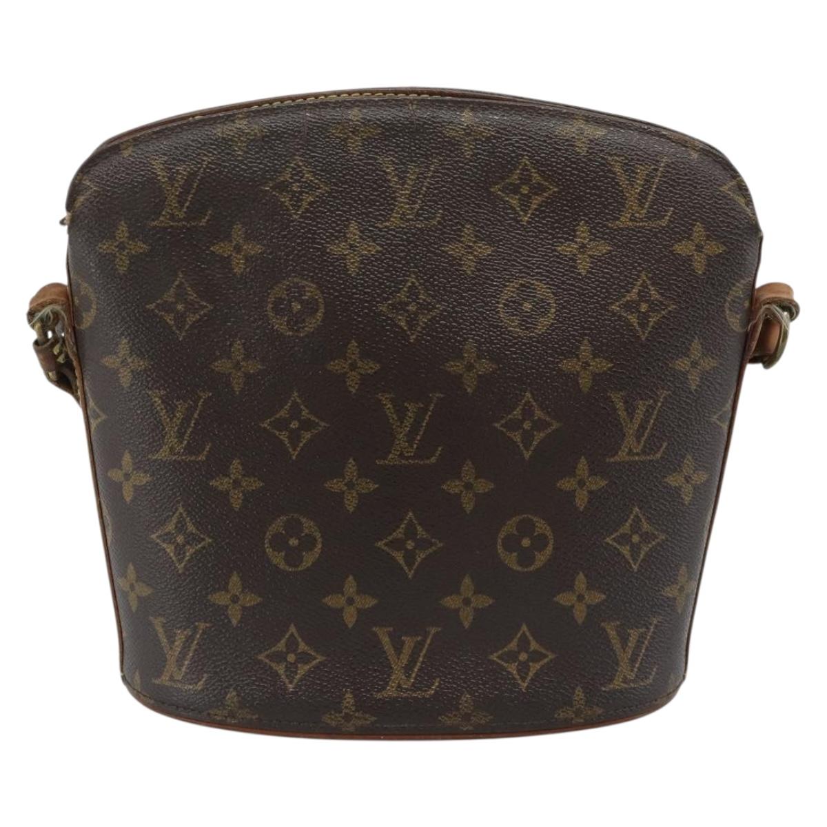 LOUIS VUITTON Monogram Drouot Shoulder Shoulder Bag M51290 LV Auth bs36138