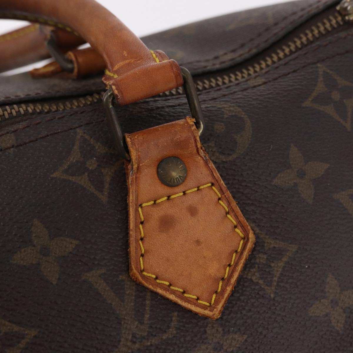 LOUIS VUITTON Monogram Speedy 30 Hand Bag M41526 LV Auth bs36139