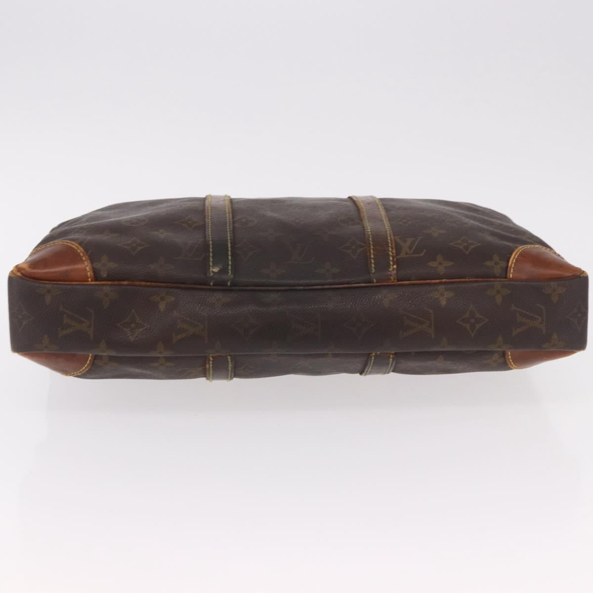 LOUIS VUITTON Monogram Porte Documents Voyage Bag M53361 LV Auth bs36140