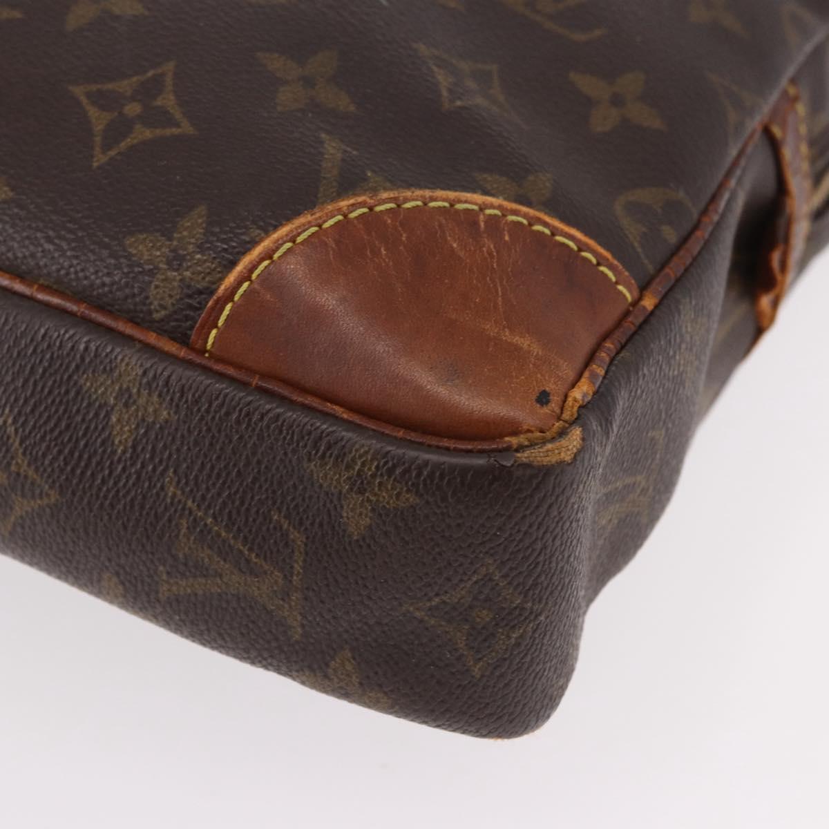 LOUIS VUITTON Monogram Porte Documents Voyage Bag M53361 LV Auth bs36140
