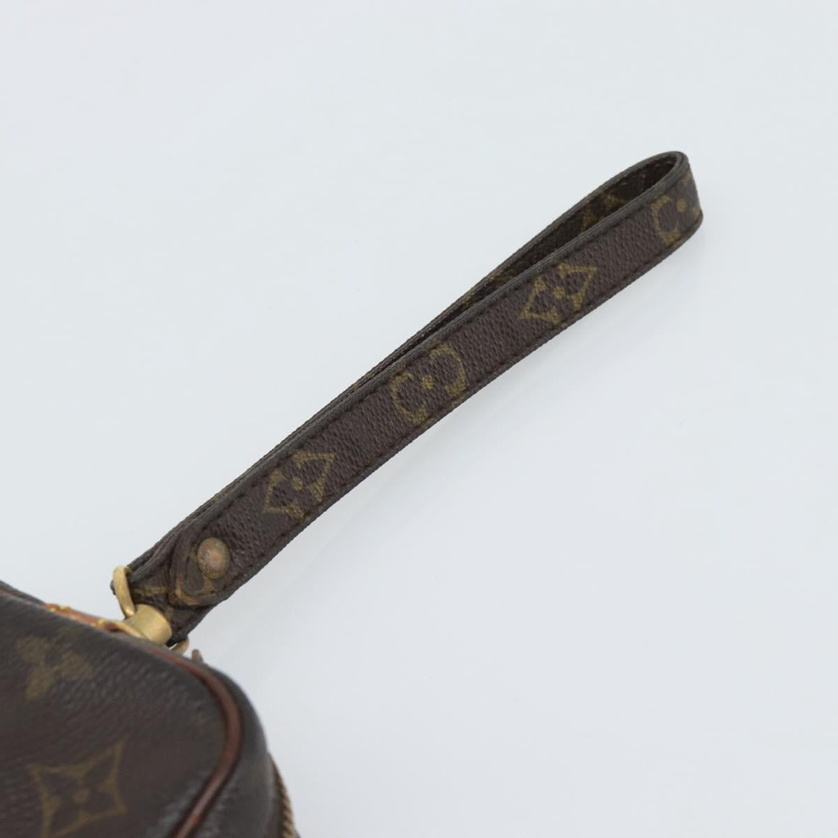 LOUIS VUITTON Monogram Marly Dragonne PM Clutch Bag M51827 LV Auth bs36142