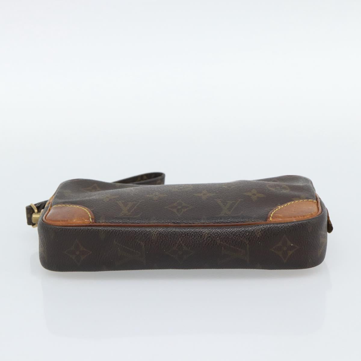 LOUIS VUITTON Monogram Marly Dragonne PM Clutch Bag M51827 LV Auth bs36142