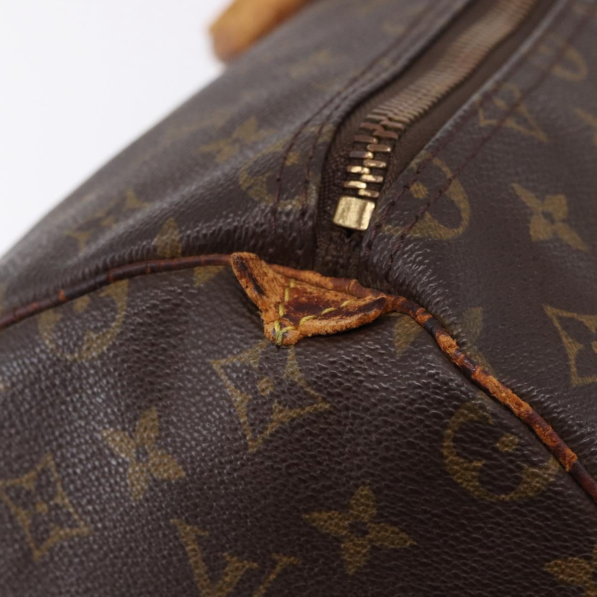 LOUIS VUITTON Monogram Keepall 50 Boston Bag M41426 LV Auth bs36147