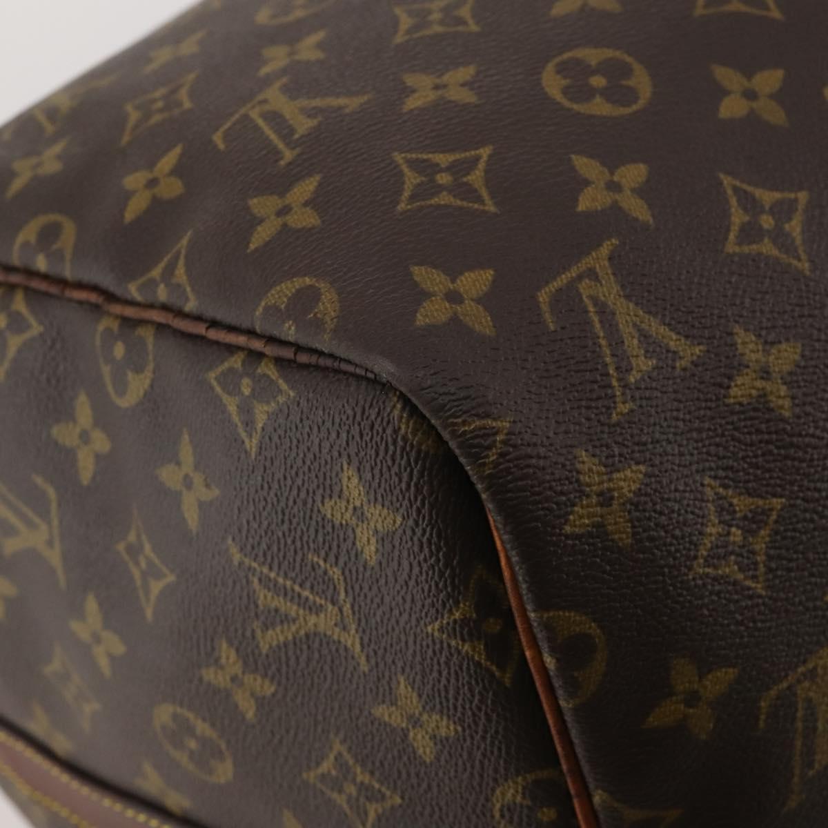 LOUIS VUITTON Monogram Keepall Bandouliere 55 Boston Bag M41414 LV Auth bs36149