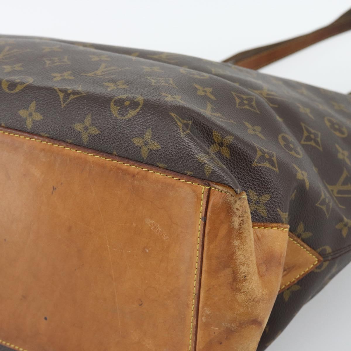 LOUIS VUITTON Monogram Cabas Alto Tote Bag M51152 LV Auth bs36150