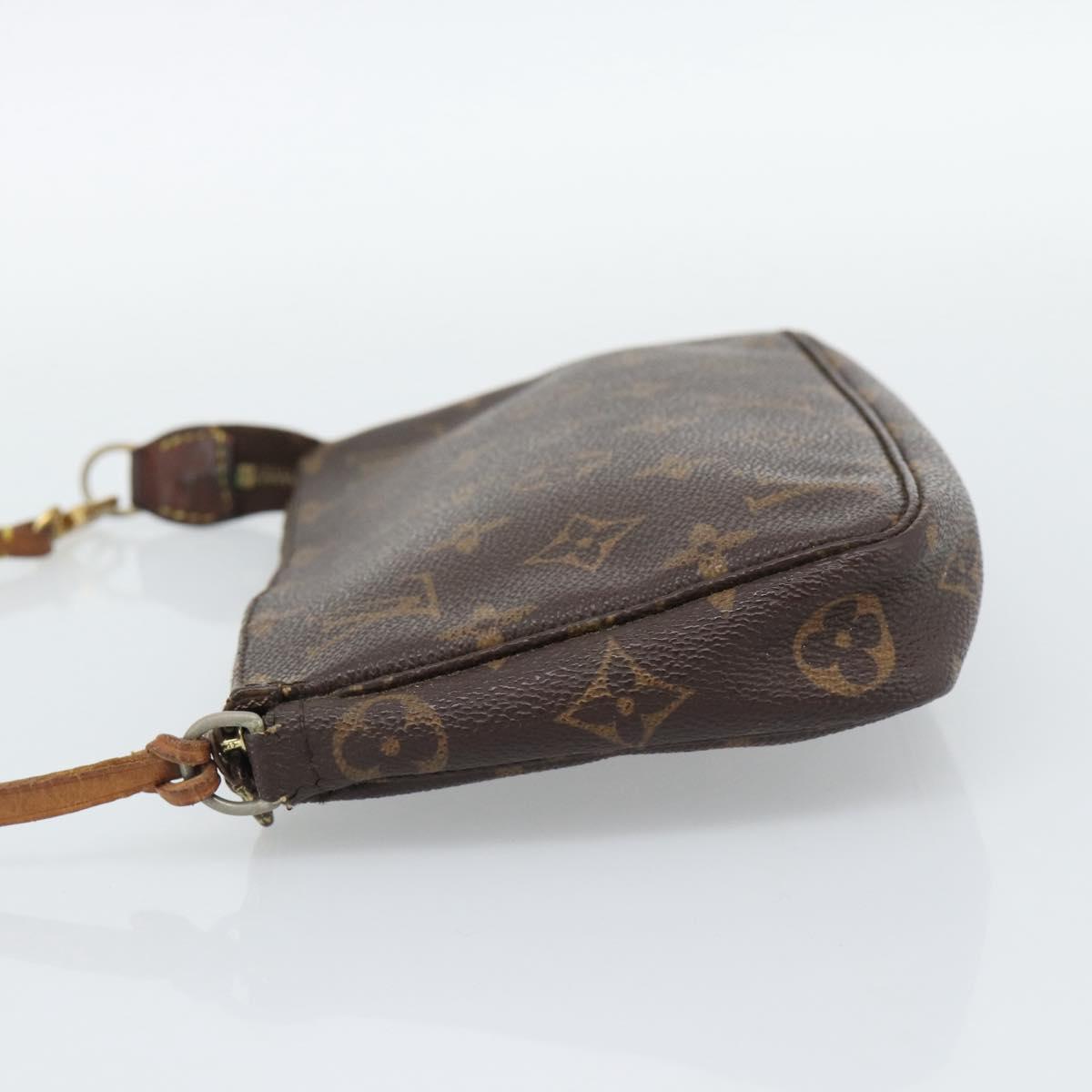 LOUIS VUITTON Monogram Pochette Accessoires Pouch M51980 LV Auth bs36153