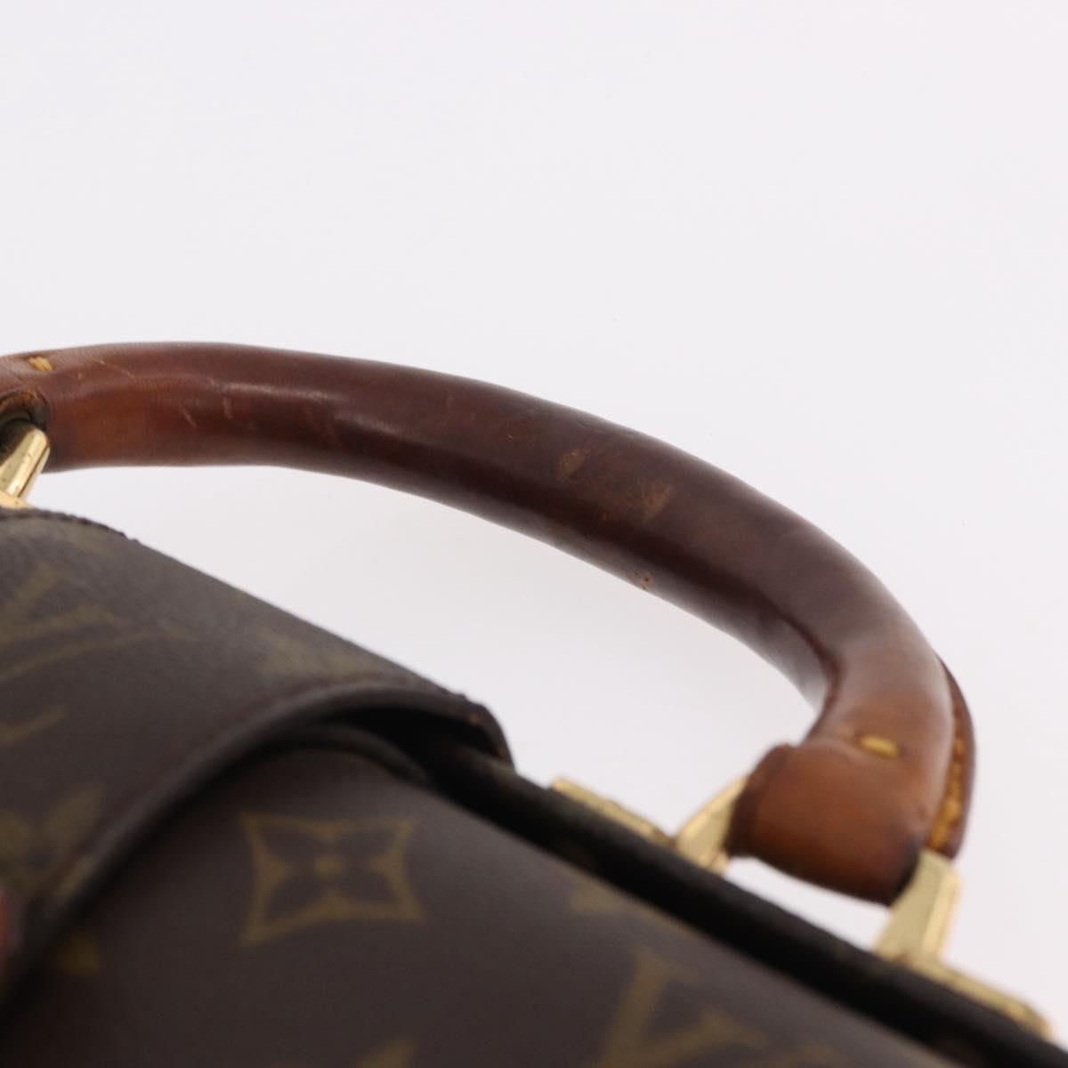 LOUIS VUITTON Monogram Serviette Fermoir Business Bag M53305 LV Auth bs36154