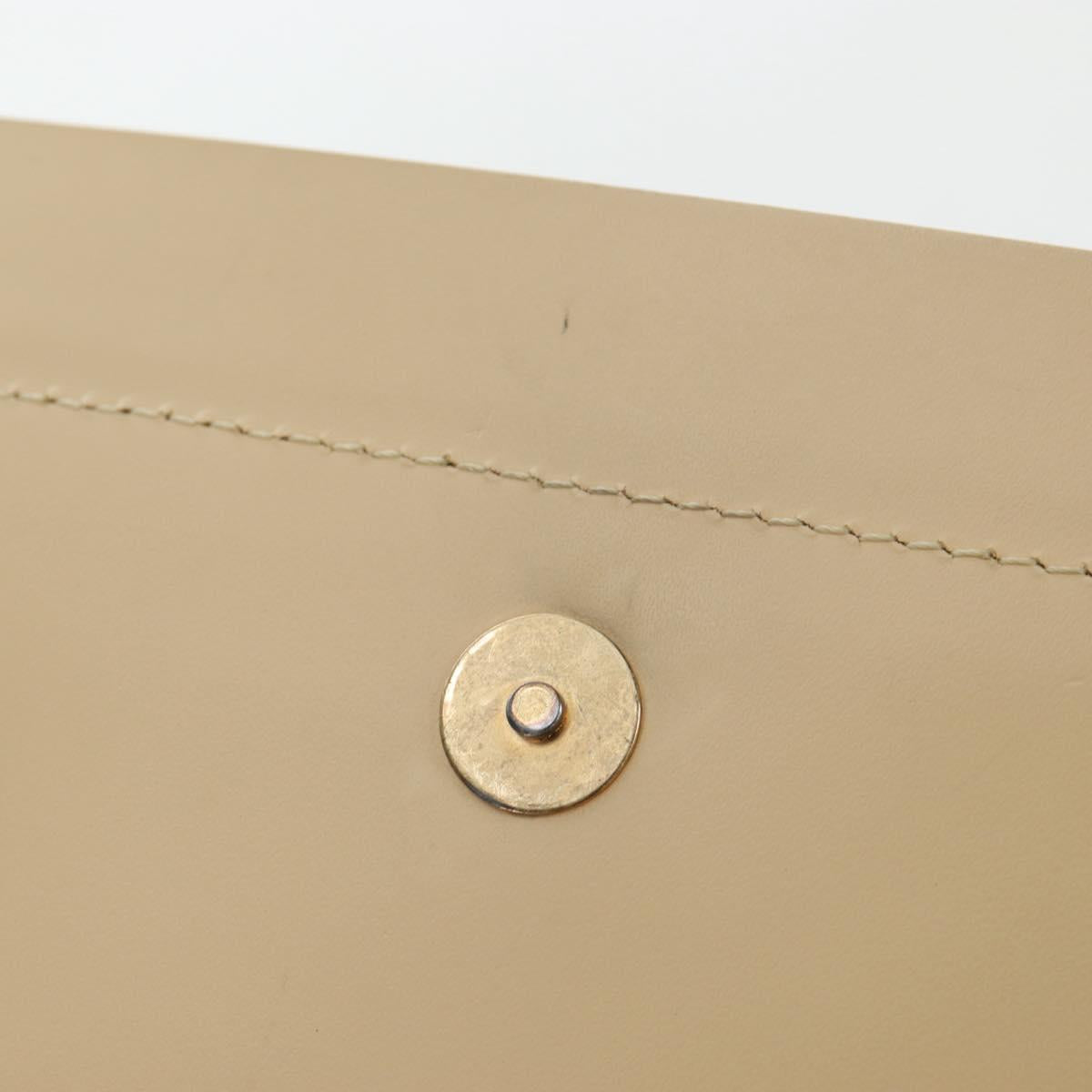 LOUIS VUITTON Epi Biarritz Vanille Square Bag Vanilla M5293A Auth bs36158A