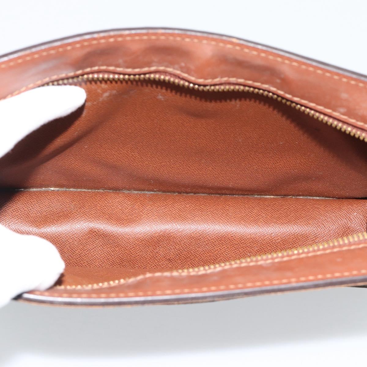 LOUIS VUITTON Monogram Pochette Homme Clutch Bag M51795 LV Auth bs36159