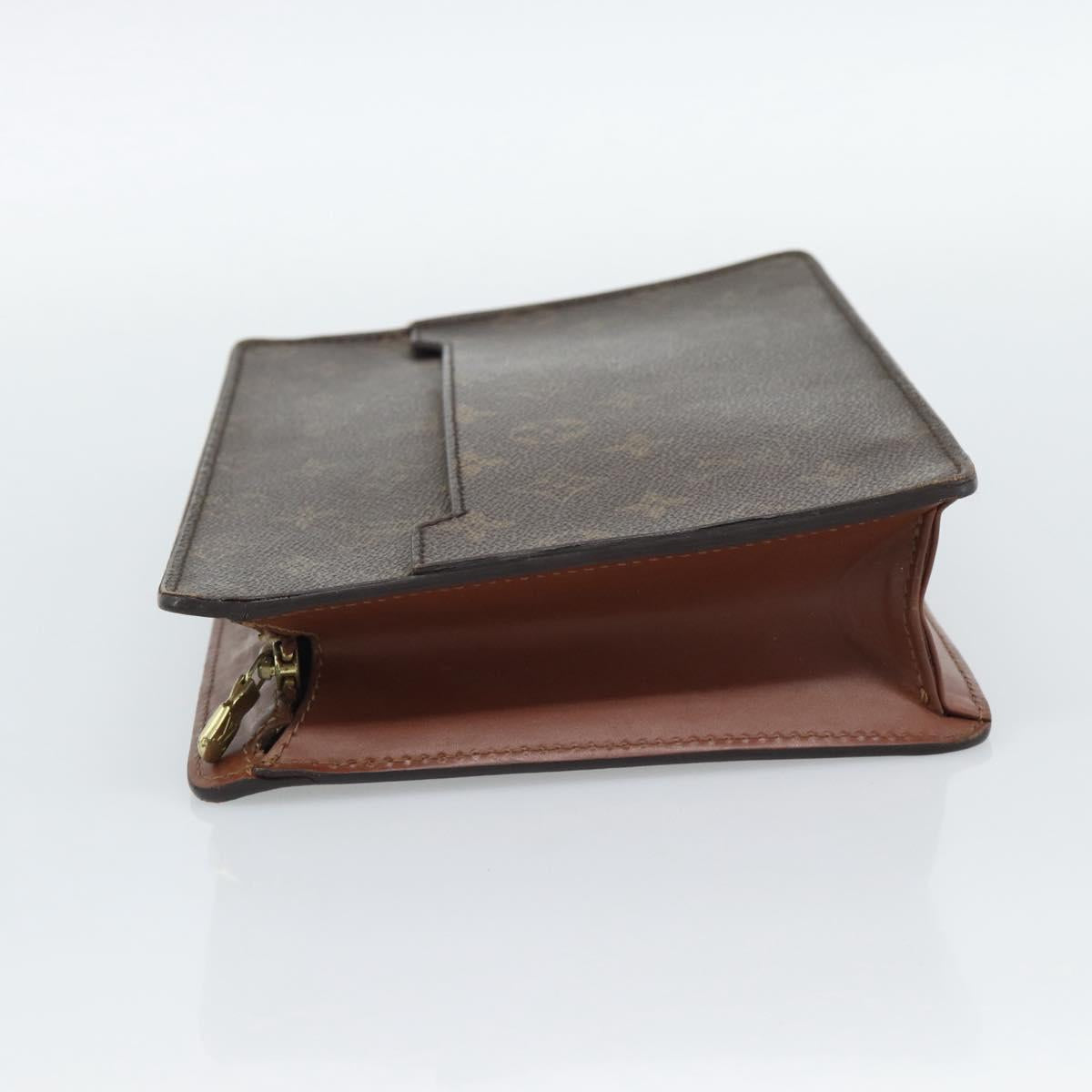 LOUIS VUITTON Monogram Pochette Homme Clutch Bag M51795 LV Auth bs36159