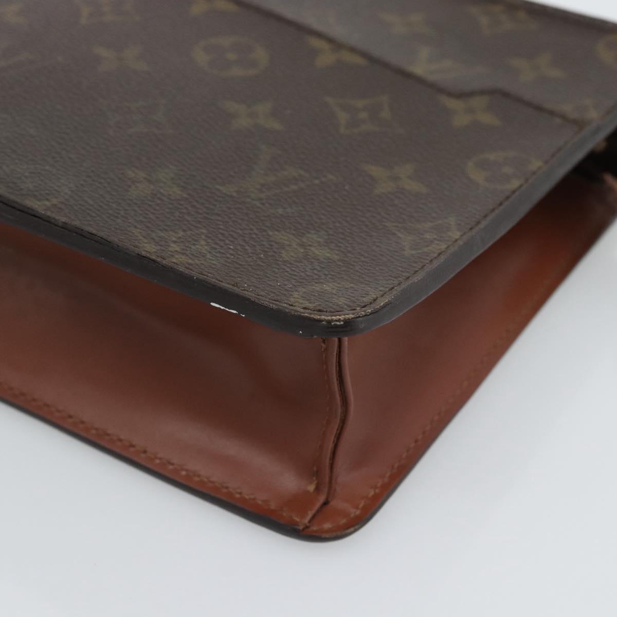 LOUIS VUITTON Monogram Pochette Homme Clutch Bag M51795 LV Auth bs36159
