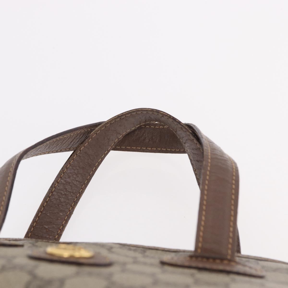 GUCCI GG Supreme Hand Bag PVC Beige Gold 000 46 6004 Auth bs36163