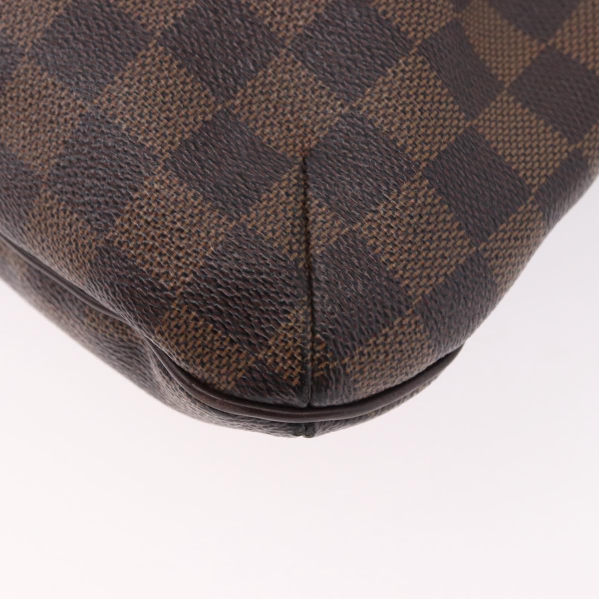 LOUIS VUITTON Damier Ebene Bloomsbury PM Shoulder Bag N42251 LV Auth bs36182