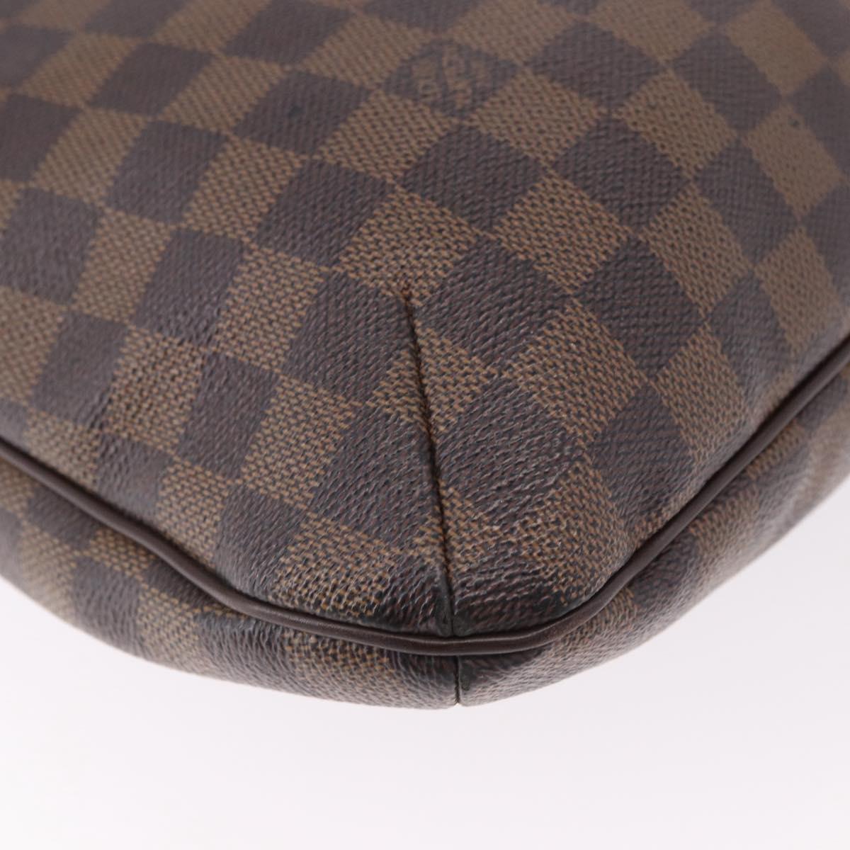 LOUIS VUITTON Damier Ebene Bloomsbury PM Shoulder Bag N42251 LV Auth bs36182