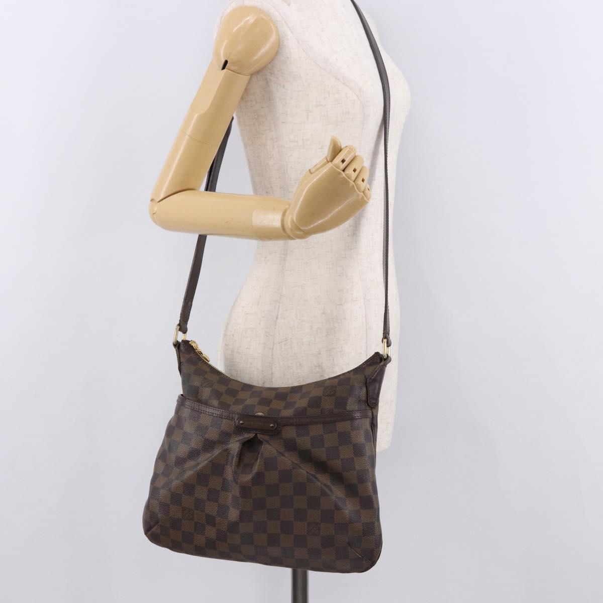 LOUIS VUITTON Damier Ebene Bloomsbury PM Shoulder Bag N42251 LV Auth bs36182
