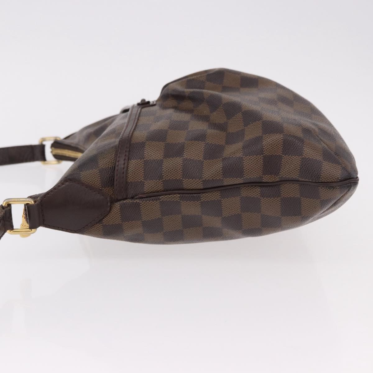 LOUIS VUITTON Damier Ebene Bloomsbury PM Shoulder Bag N42251 LV Auth bs36182