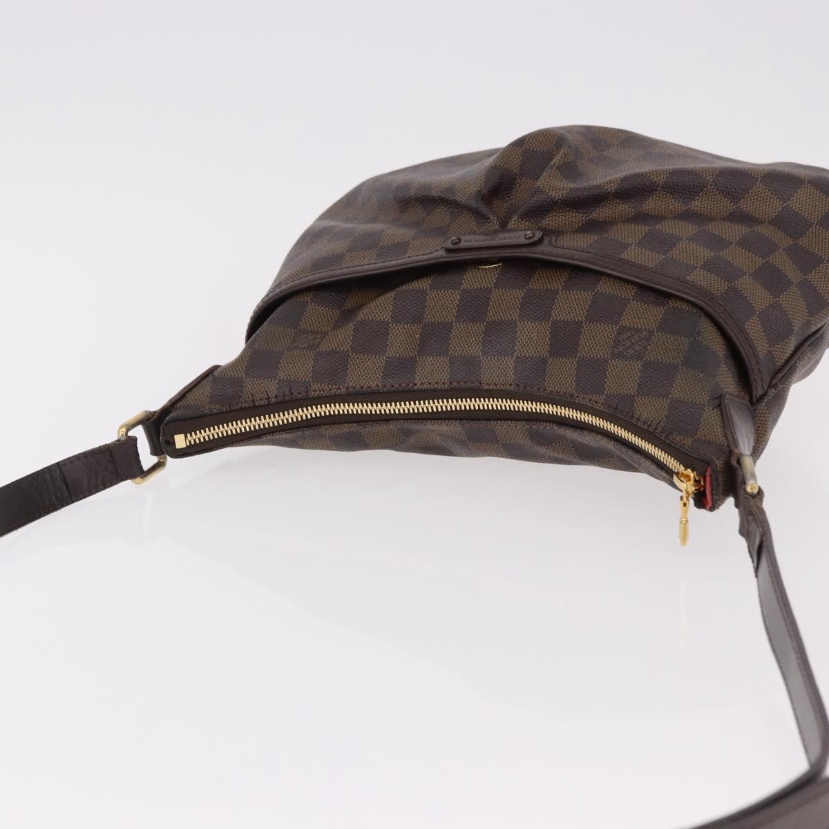 LOUIS VUITTON Damier Ebene Bloomsbury PM Shoulder Bag N42251 LV Auth bs36182