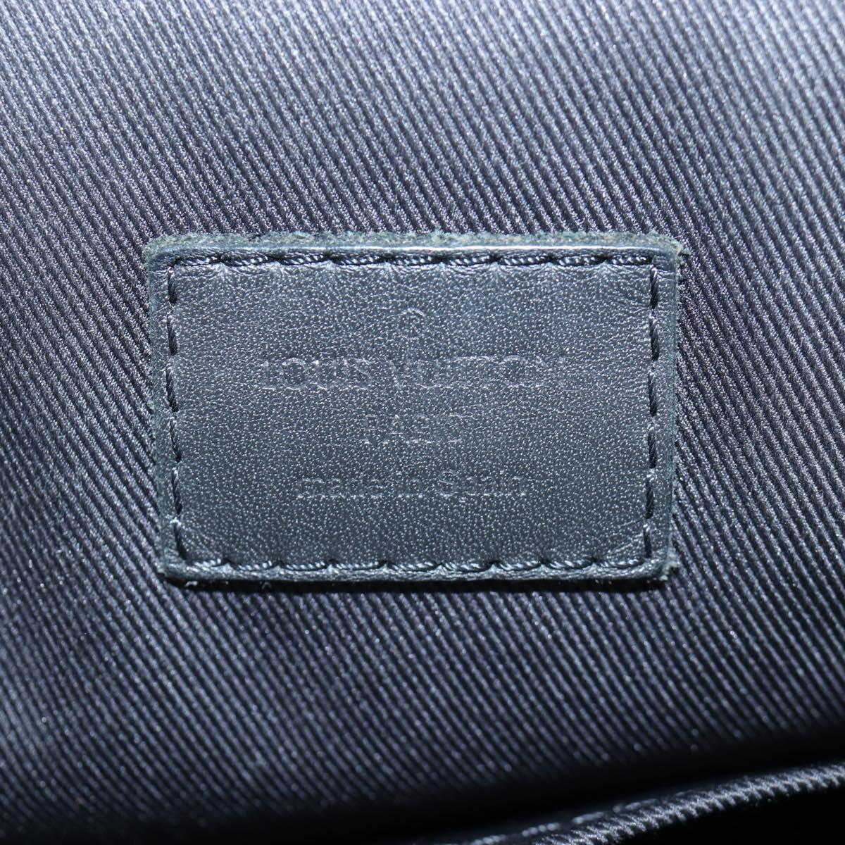 LOUIS VUITTON Damier Infini District PM Shoulder Bag Onyx N41033 Auth bs36184