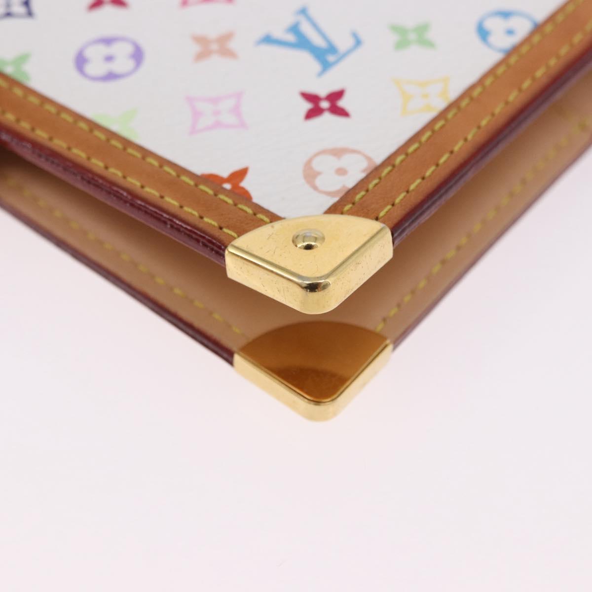 LOUIS VUITTON Monogram Multicolor Agenda PM Planner Cover R21074 Auth bs36191A