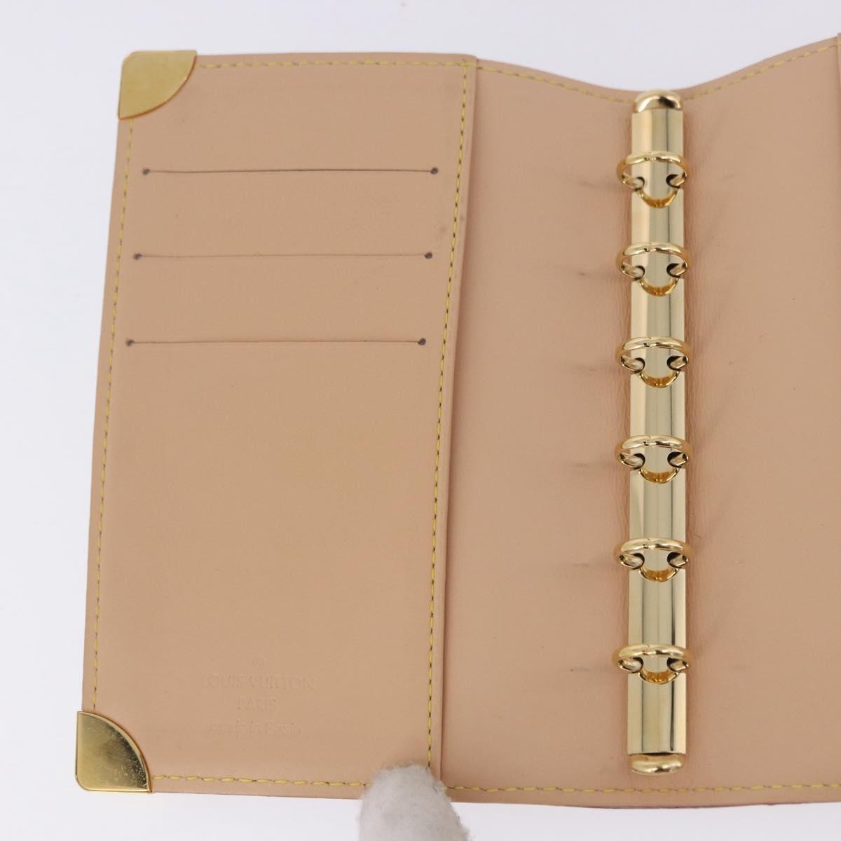 LOUIS VUITTON Monogram Multicolor Agenda PM Planner Cover R21074 Auth bs36191A