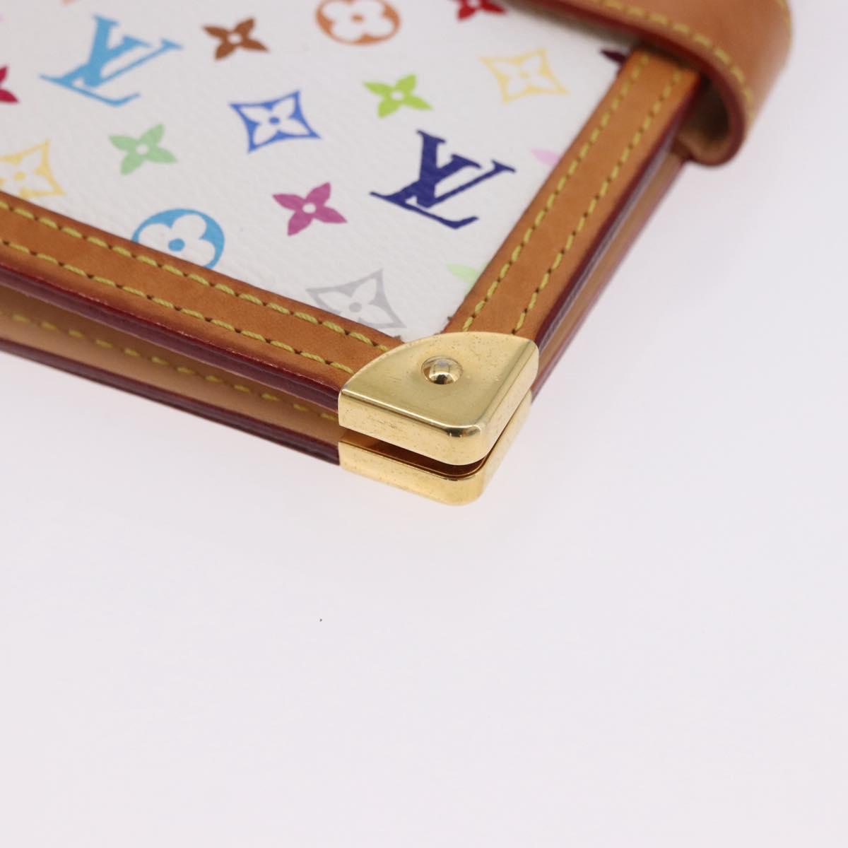LOUIS VUITTON Monogram Multicolor Agenda PM Planner Cover R21074 Auth bs36191A