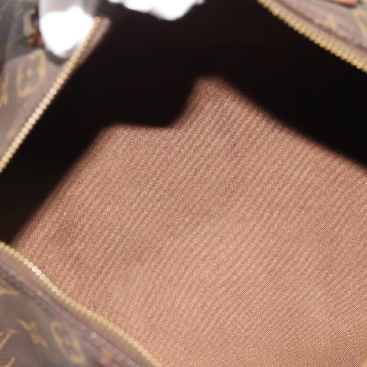 LOUIS VUITTON Monogram Speedy 30 Hand Bag M41526 LV Auth bs36196