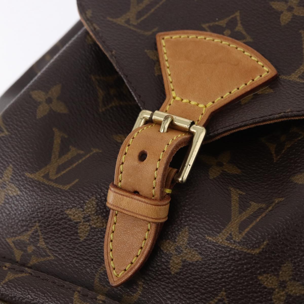 LOUIS VUITTON Monogram Montsouris MM Backpack M51136 LV Auth bs36199