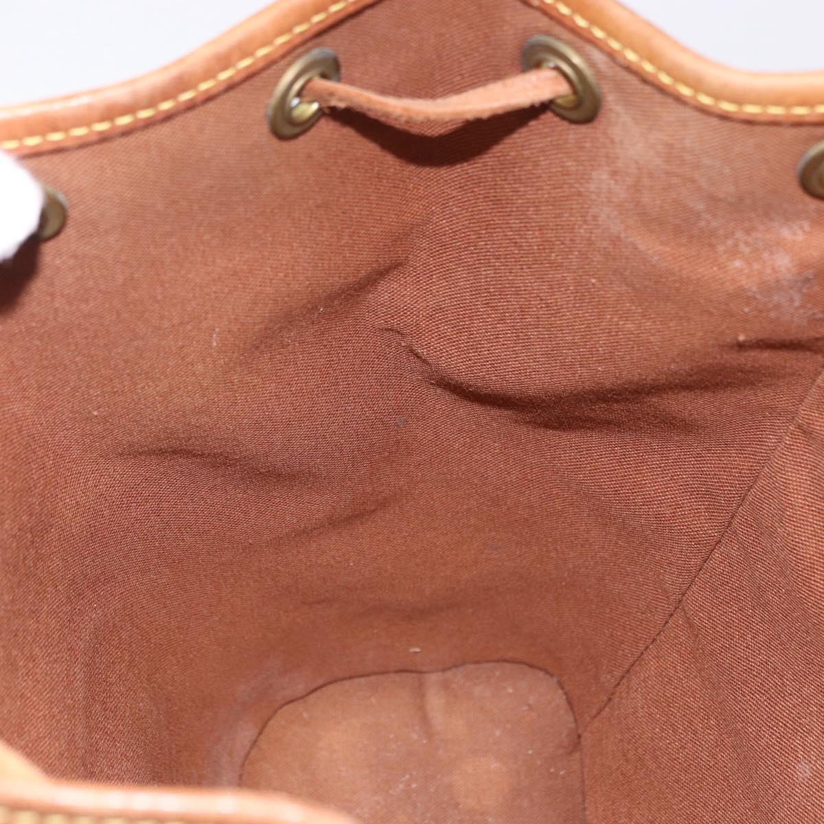 LOUIS VUITTON Monogram Montsouris MM Backpack M51136 LV Auth bs36199