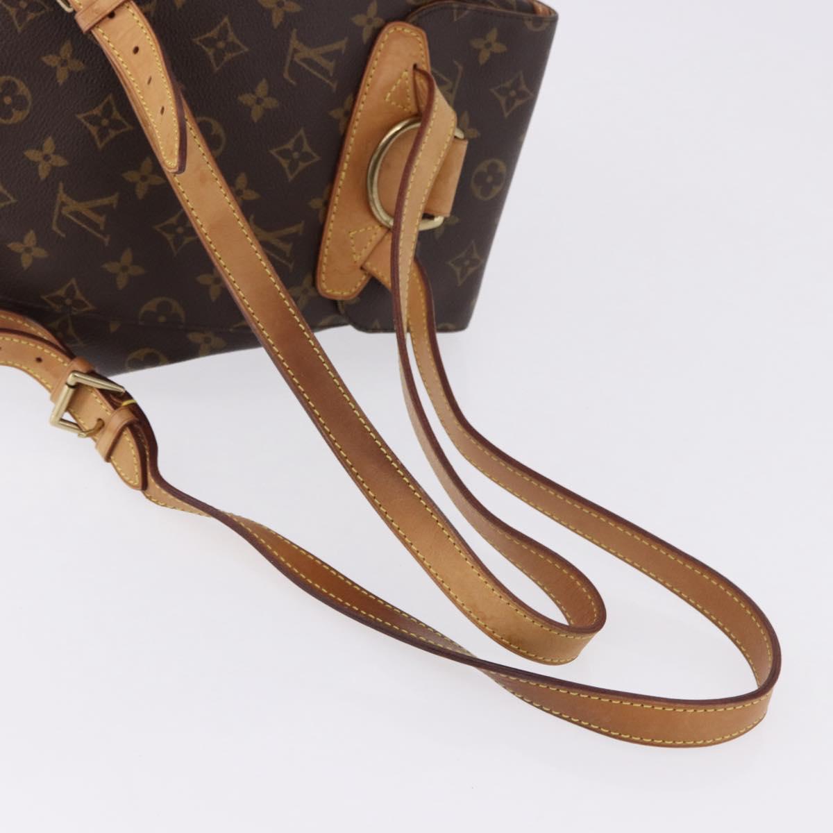 LOUIS VUITTON Monogram Montsouris MM Backpack M51136 LV Auth bs36199