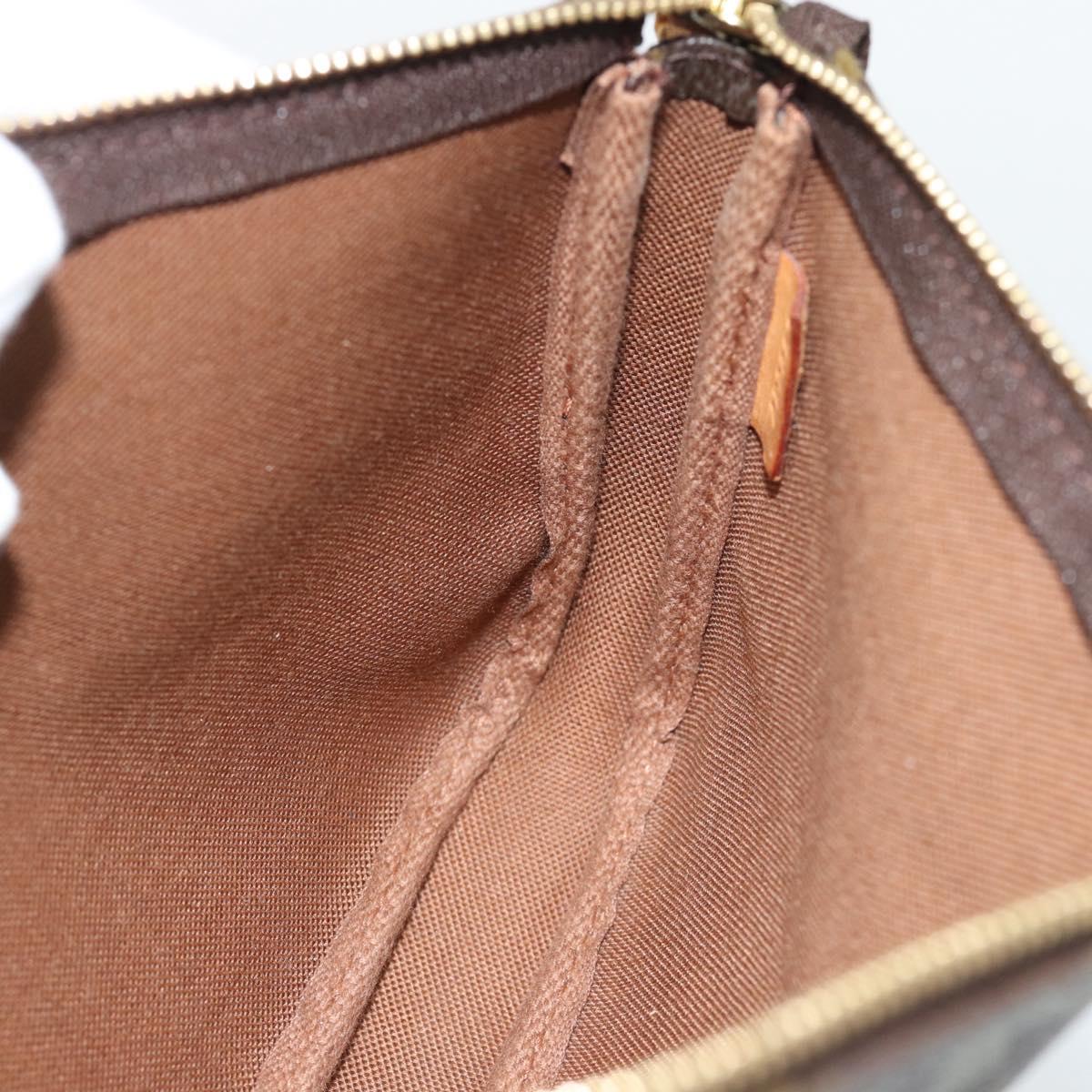 LOUIS VUITTON Monogram Graffiti Pochette Accessoires Khaki M92191 Auth bs36205A