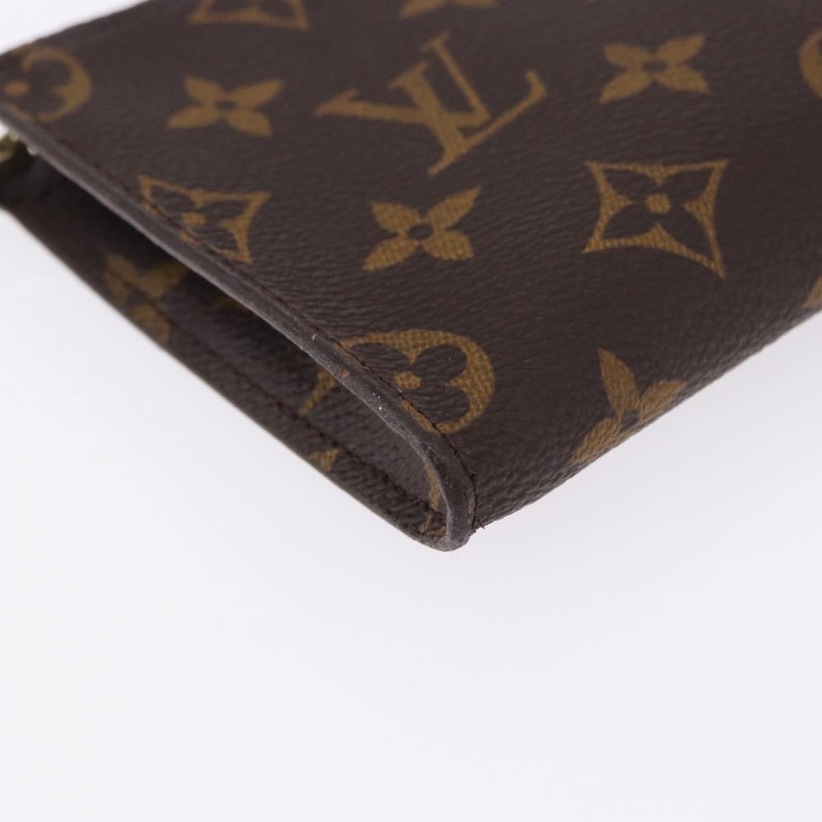 LOUIS VUITTON Monogram Bucket PM Accessory Pouch LV Auth bs36214
