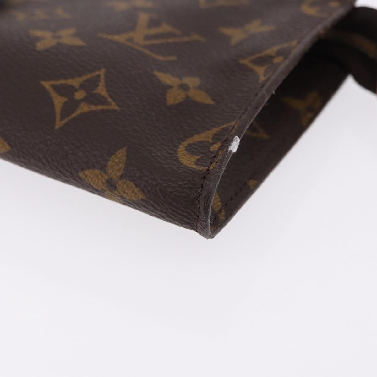 LOUIS VUITTON Monogram Bucket PM Accessory Pouch LV Auth bs36214