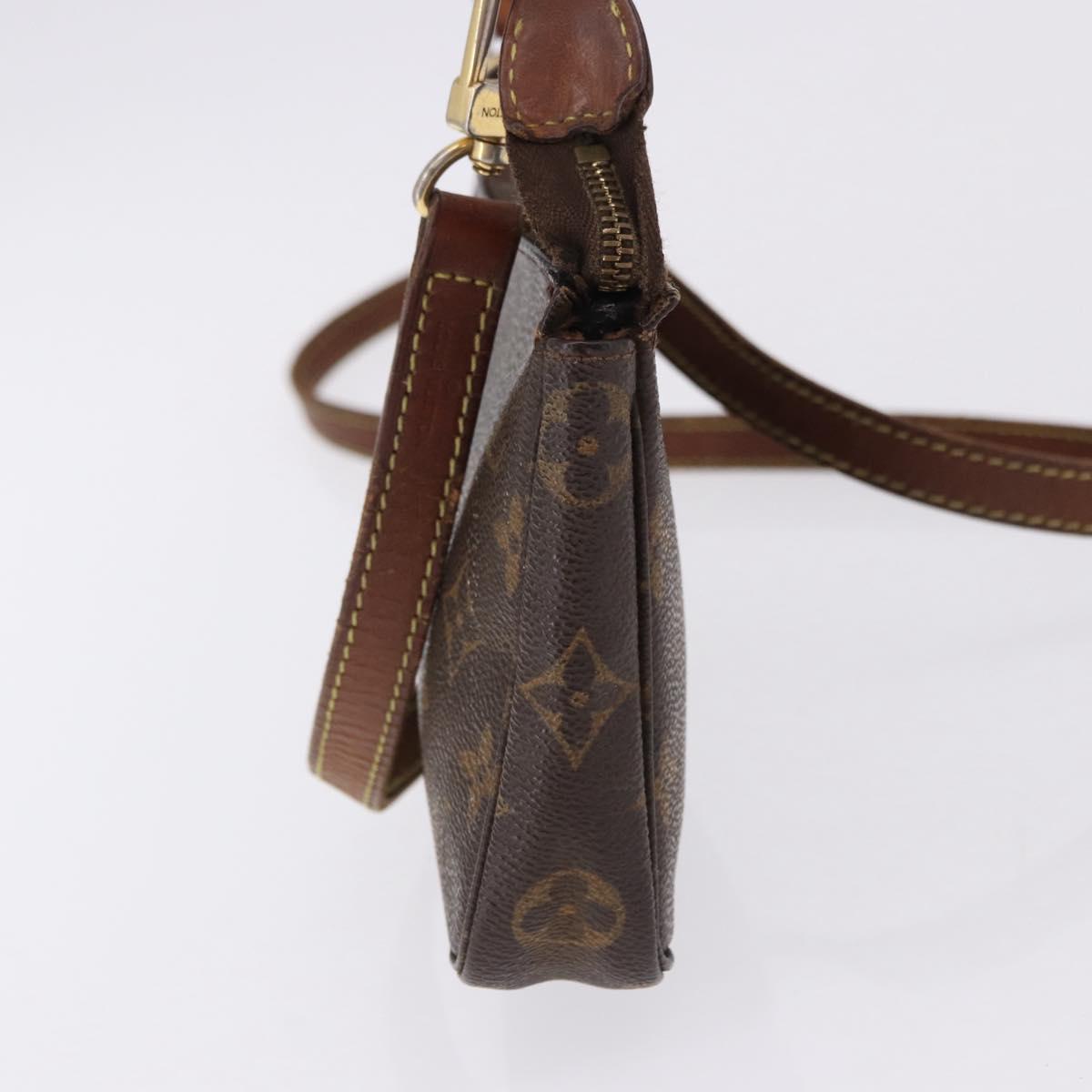 LOUIS VUITTON Monogram Pochette Accessoires Pouch M51980 LV Auth bs36215