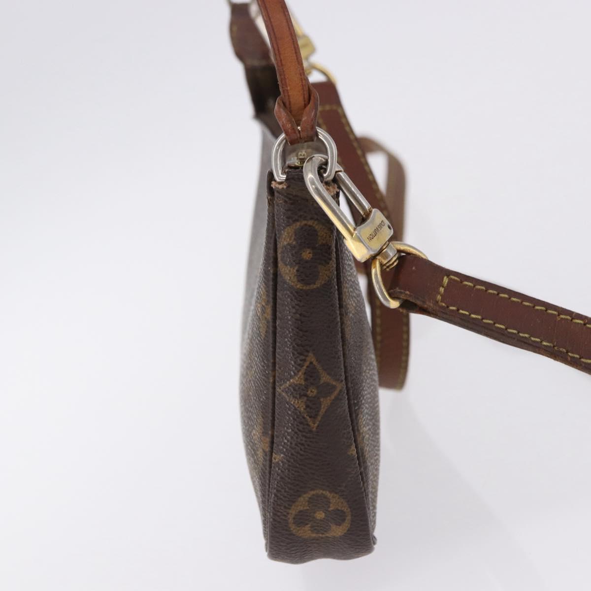 LOUIS VUITTON Monogram Pochette Accessoires Pouch M51980 LV Auth bs36215