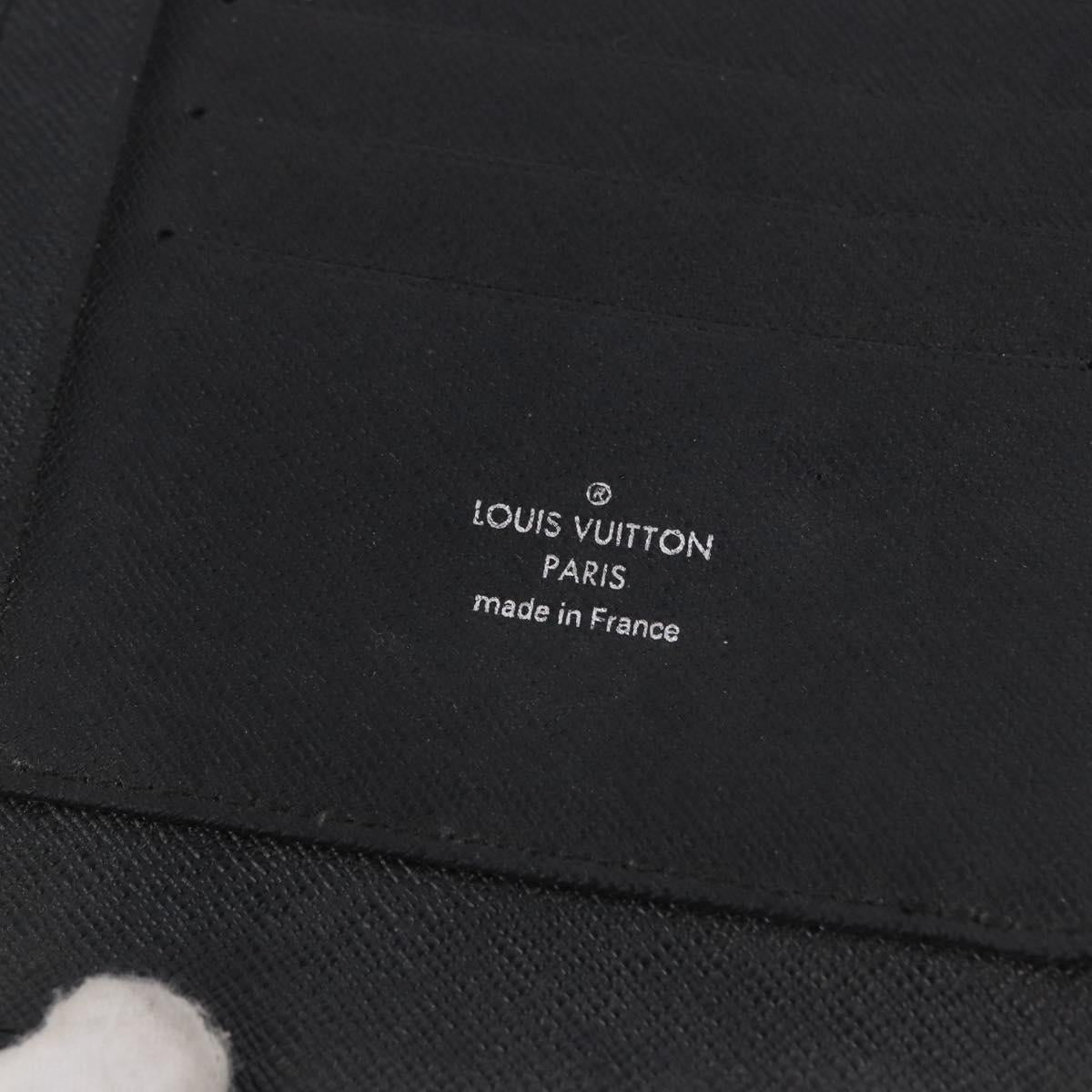 LOUIS VUITTON Damier Graphite Organizer Atoll Travel Case N48255 LV Auth bs36217