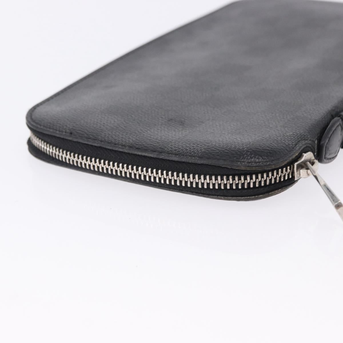 LOUIS VUITTON Damier Graphite Organizer Atoll Travel Case N48255 LV Auth bs36217